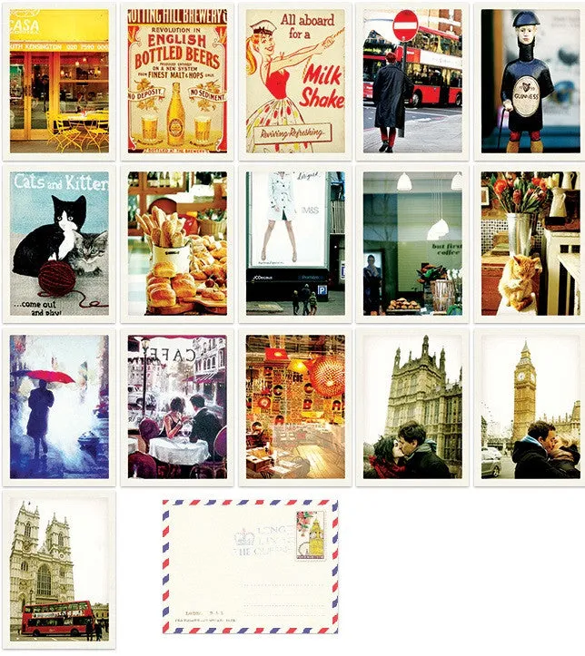 Mini Postcard Set Ver. 02 - London