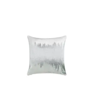MIRA IVORY AQUA PILLOW