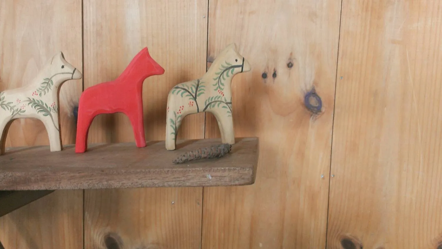 modern red dala horse