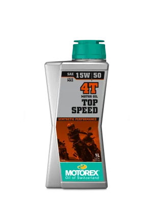 MOTOREX TOP SPEED 4T 15W/50 JASO MA 2