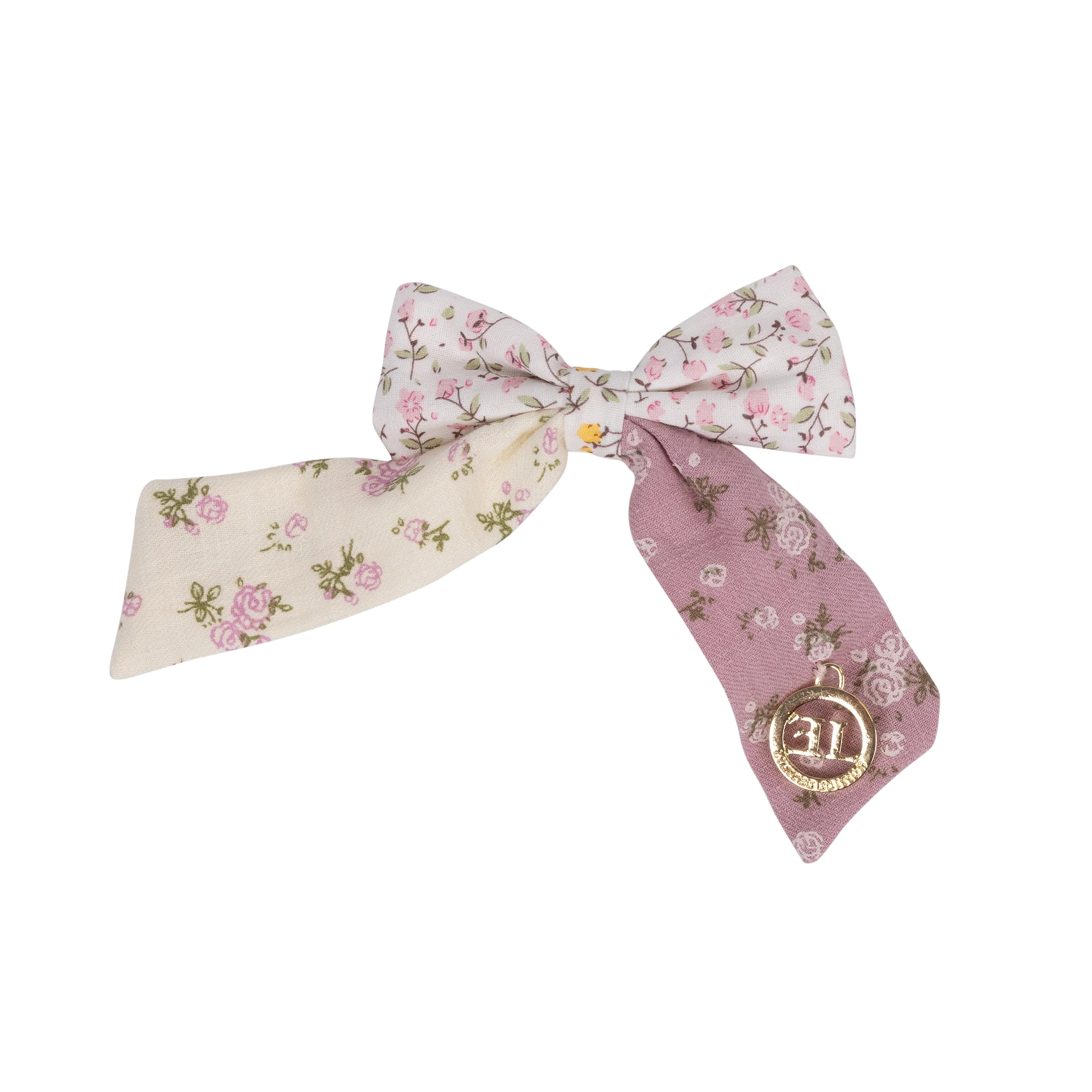 Multi Floral Bow Mini