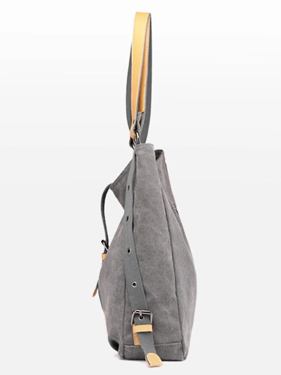 Multi-function Strap Decor Tote Shoulder Bag