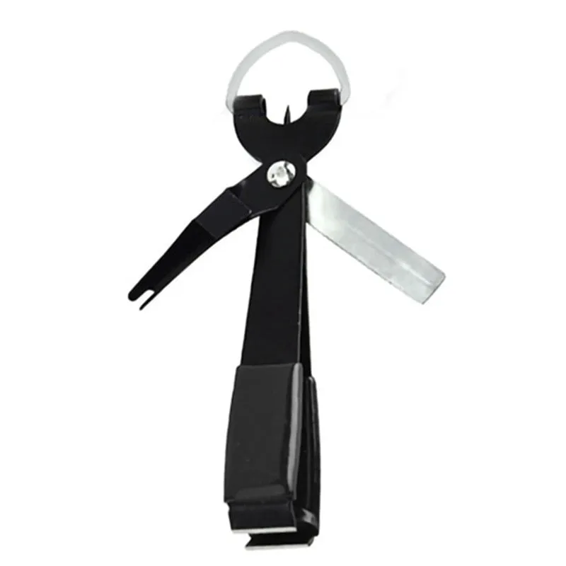 Multifunctional Fishing Quick Knot Tool Fast Tie Knot Line Cutter Clipper Nipper Hook Sharpener