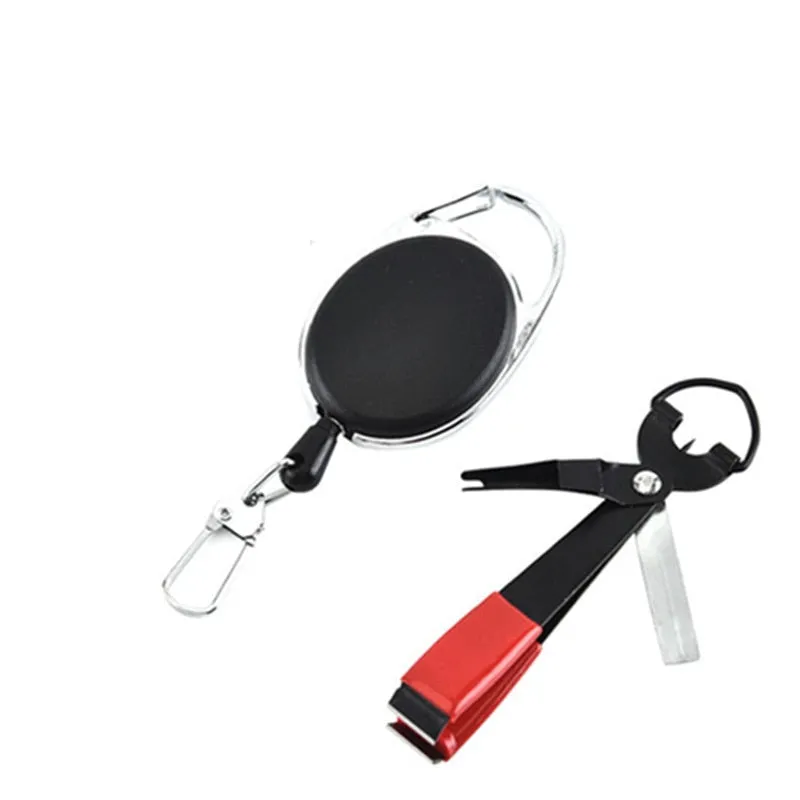 Multifunctional Fishing Quick Knot Tool Fast Tie Knot Line Cutter Clipper Nipper Hook Sharpener