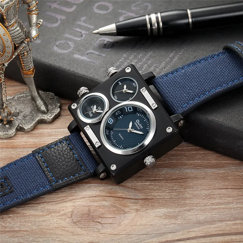 Multiple Time Zone Luxury Watch