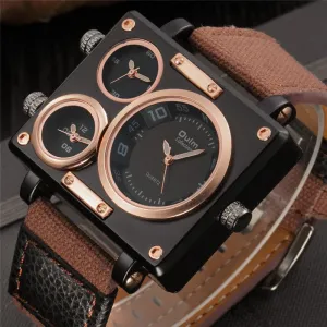 Multiple Time Zone Luxury Watch