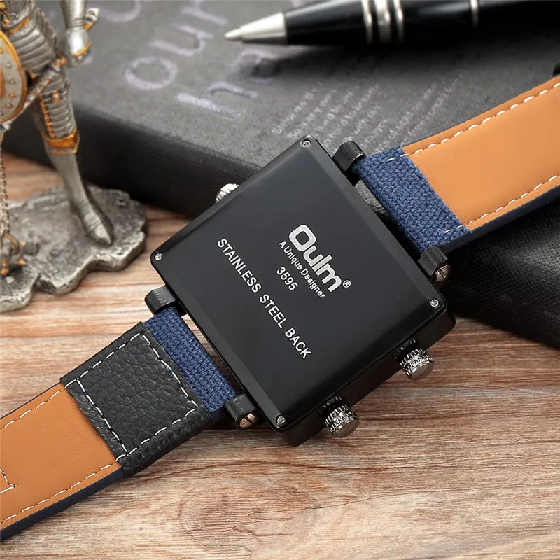 Multiple Time Zone Luxury Watch