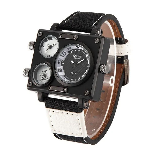 Multiple Time Zone Luxury Watch