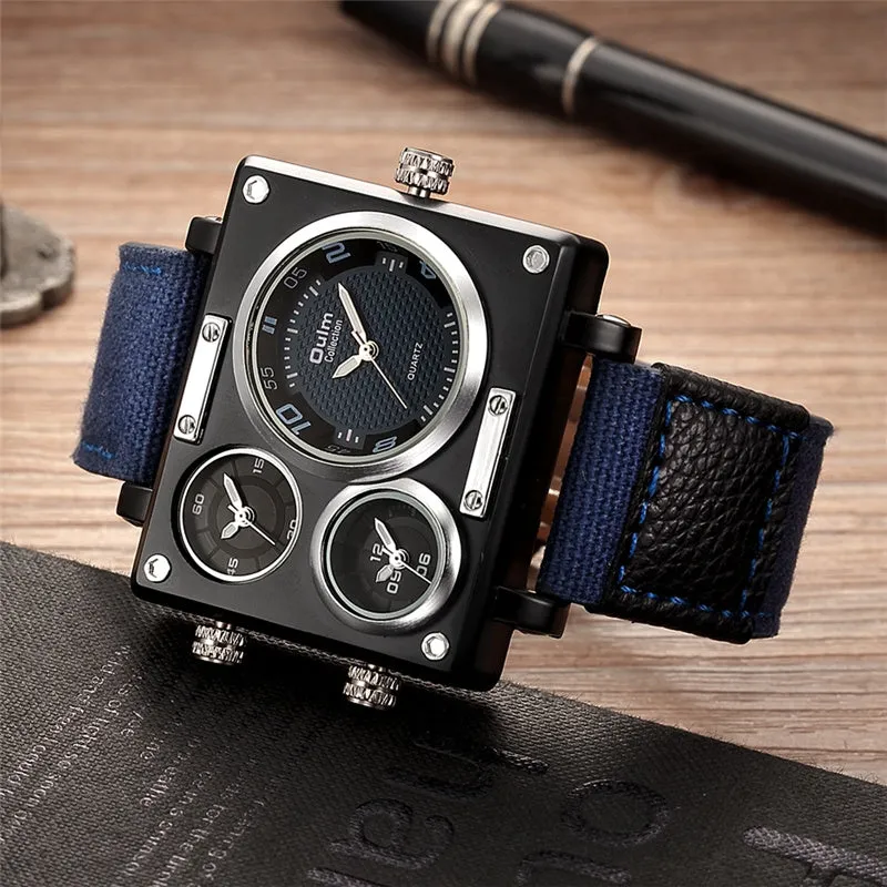 Multiple Time Zone Luxury Watch