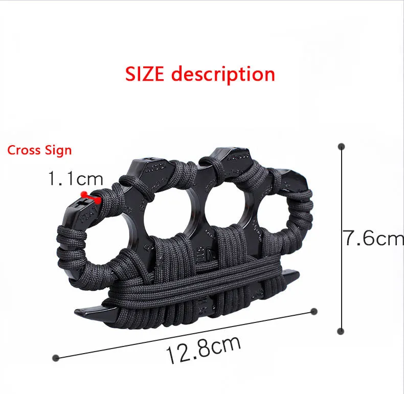 Mundus Brass Knuckle with Cross Sign
