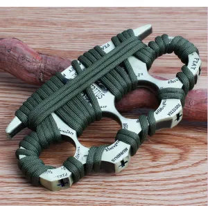 Mundus Brass Knuckle with Cross Sign