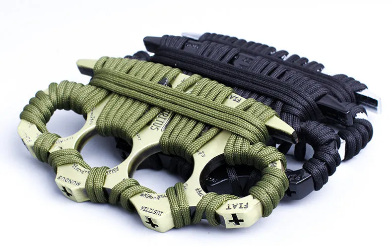Mundus Brass Knuckle with Cross Sign