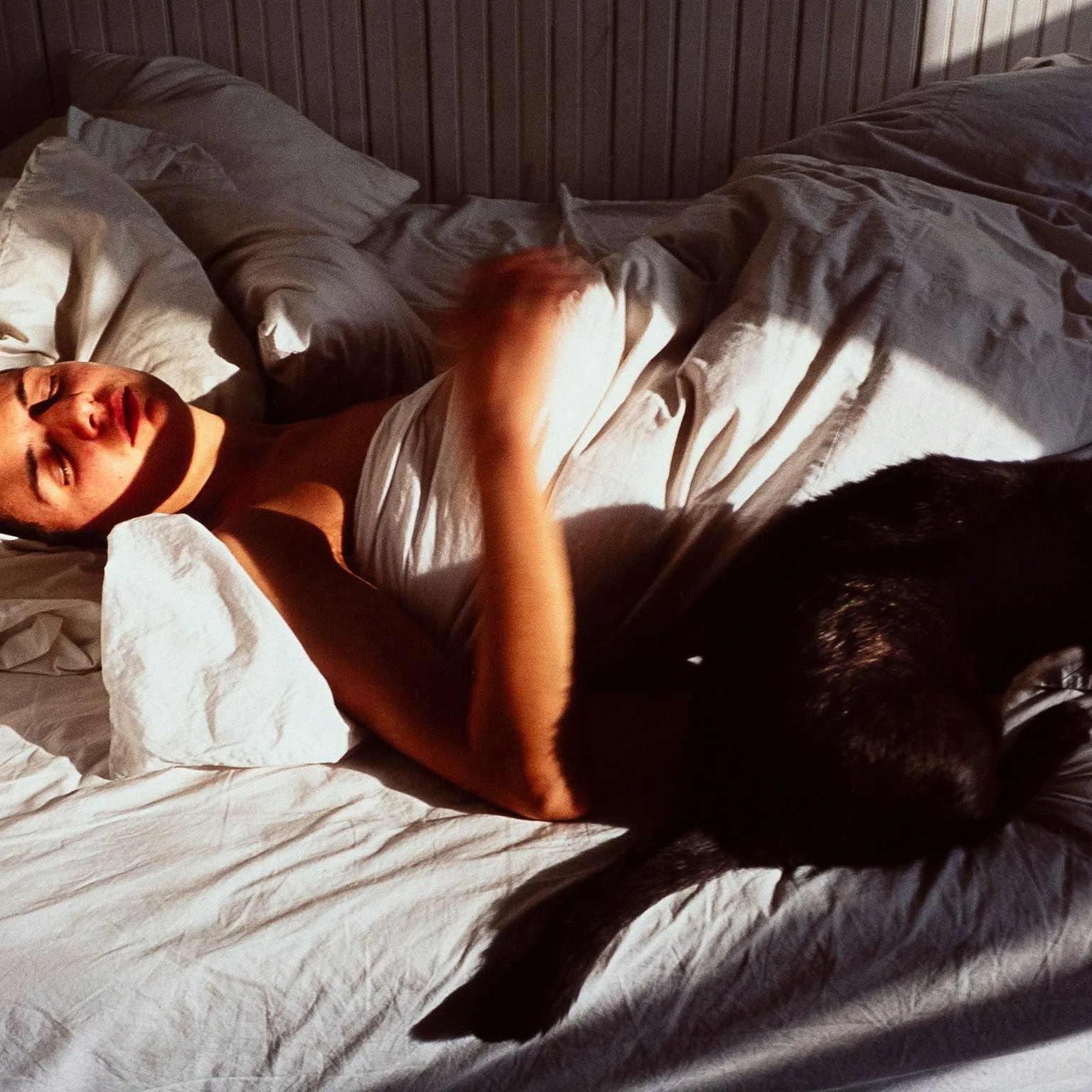 NAN GOLDIN "SIOBHAN WITH CAT, NEW YORK" 1993