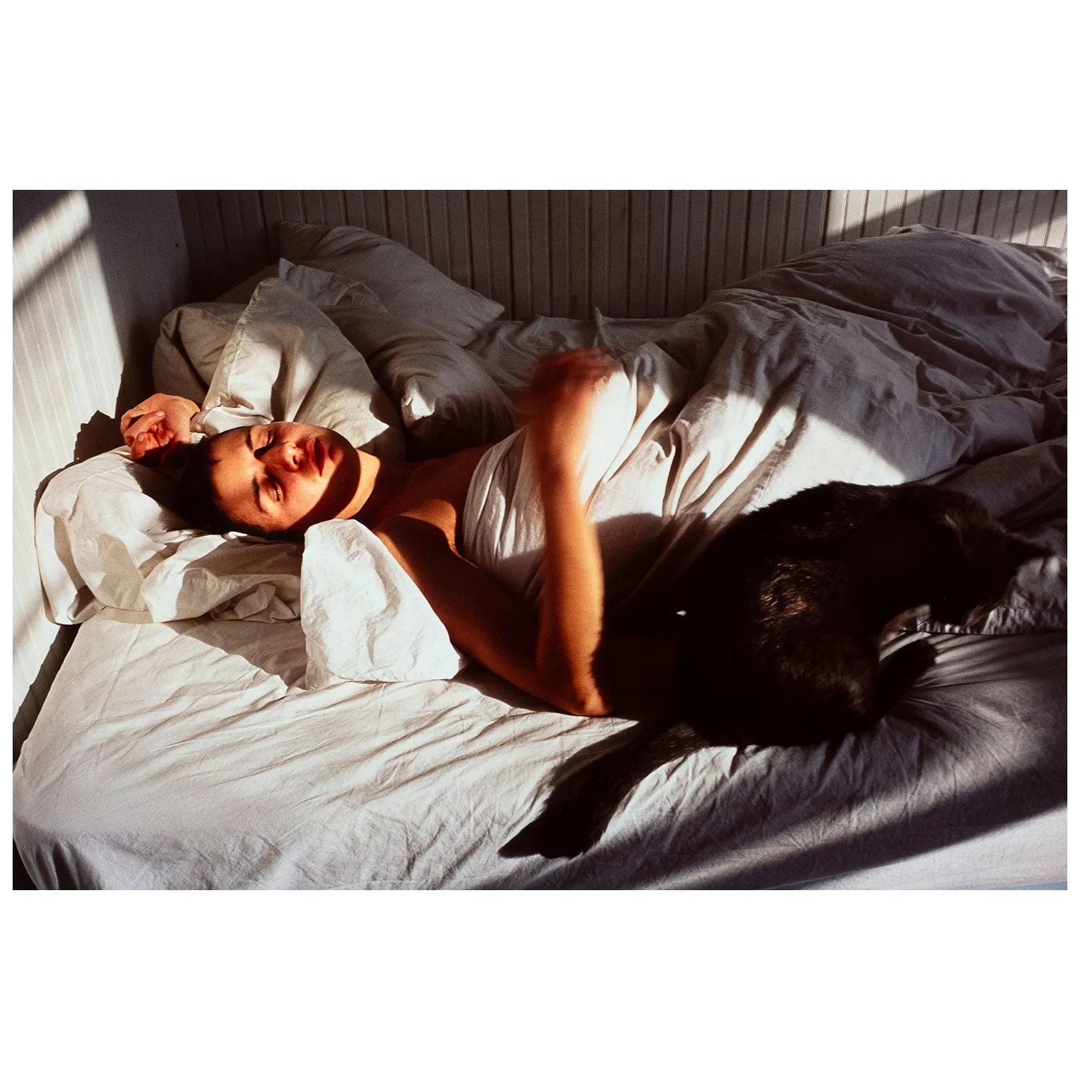 NAN GOLDIN "SIOBHAN WITH CAT, NEW YORK" 1993