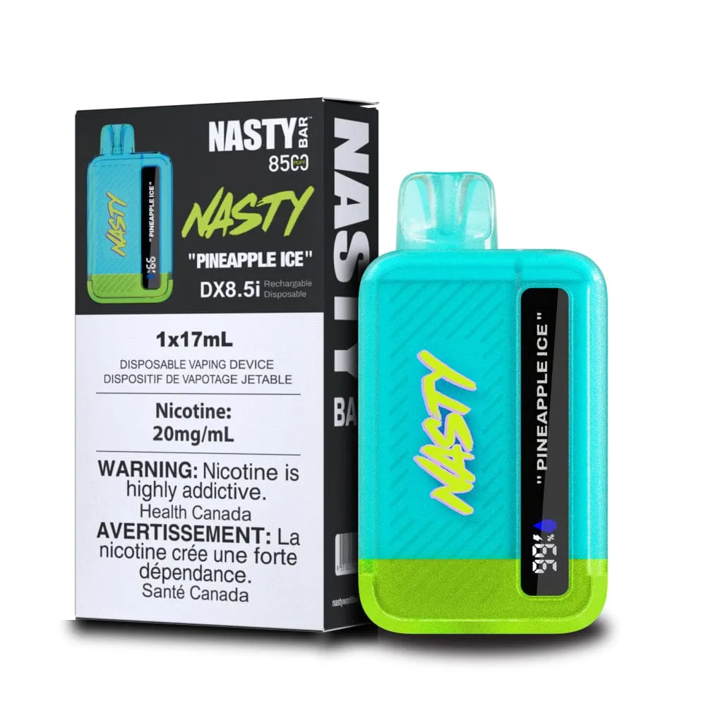 Nasty 8.5ki - Pineapple Ice Disposable Vape