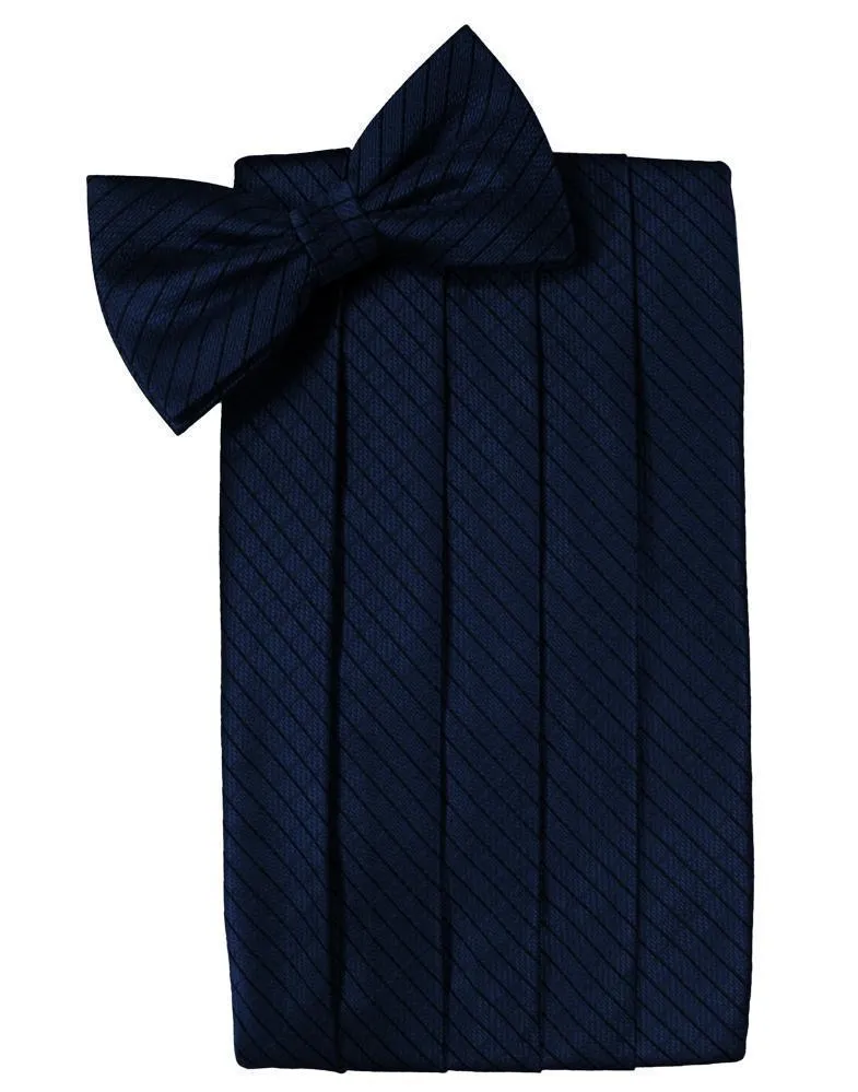 Navy Palermo Kids Cummerbund
