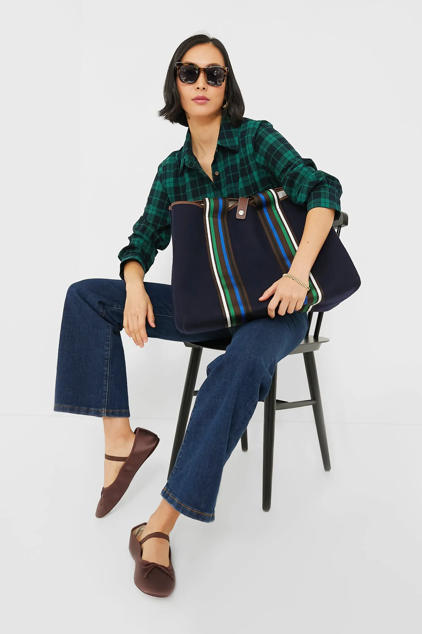 Navy Traversee XL Tote