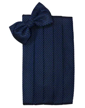 Navy Venetian Kids Cummerbund
