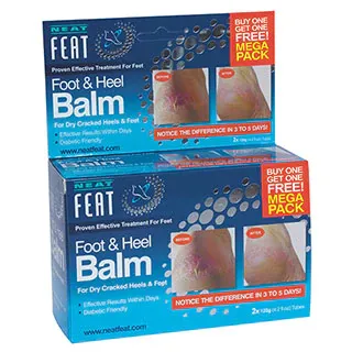 NEAT FEAT Foot&Heel Balm 2for1 120g