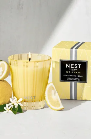 NEST SUNLIT YUZU & NEROLI 8.1OZ SINGLE WICK CANDLE