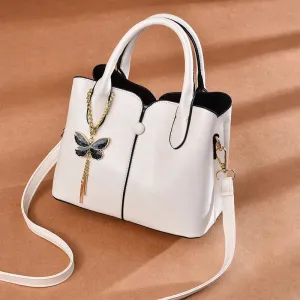 New 2023 Vintage Butterfly Leather Women Handbag Handmade Shoulder Bags For Luxury Bag Woman Women's Handbag