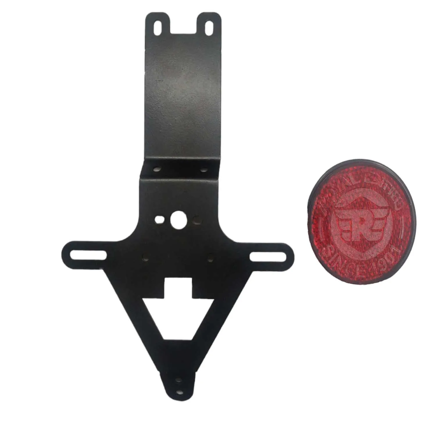 New Look Tail Tidy with Reflectors For Royal Enfield Hunter 350 Tail Tidy