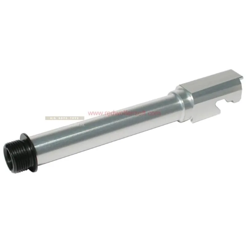 Nine Ball Outer Barrel Semi Long SAS Type(SILVER)for TM P226