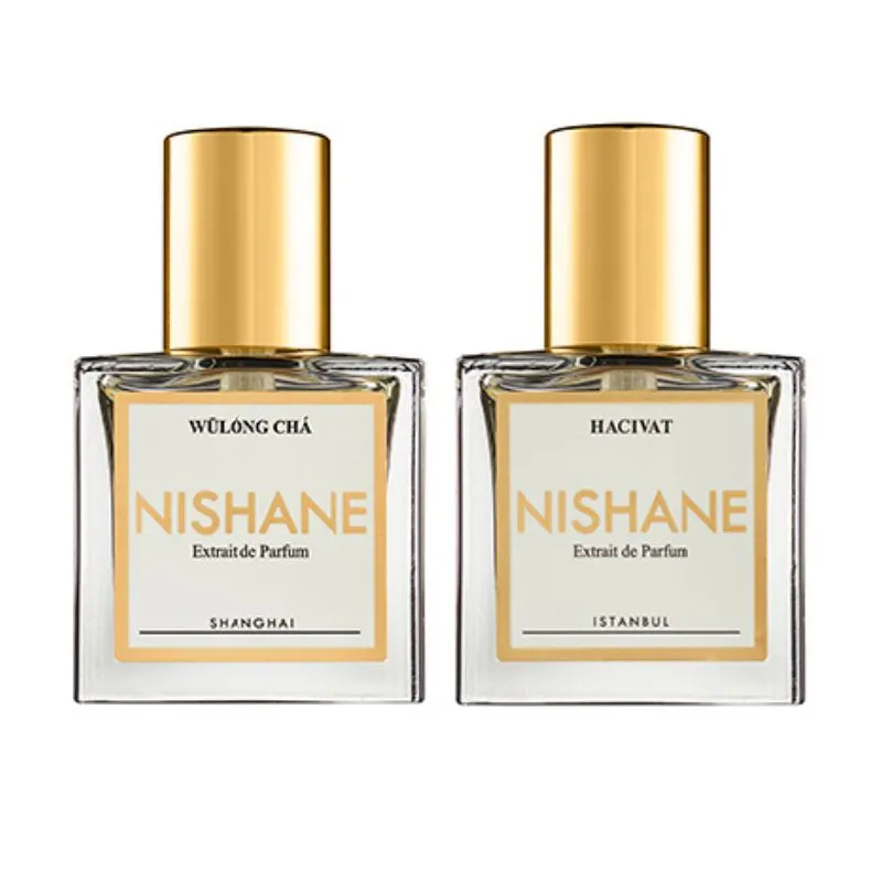 Nishane (Wulong Cha   Hacivat) For Unisex Extrait De Parfum 2x15 ml Twin-Indv Pack