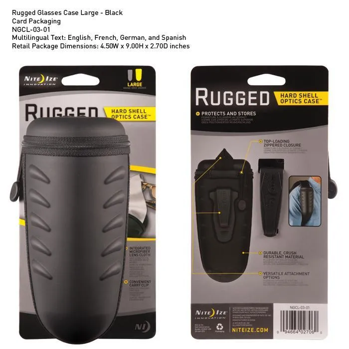 Nite-Ize Rugged Hard Shell Optics Case