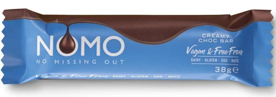 Nomo Creamy Choc Bar 32g