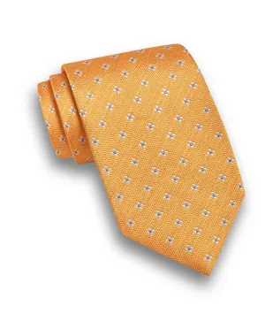 NTR10290710 | Gold Neat Jacquard Tie