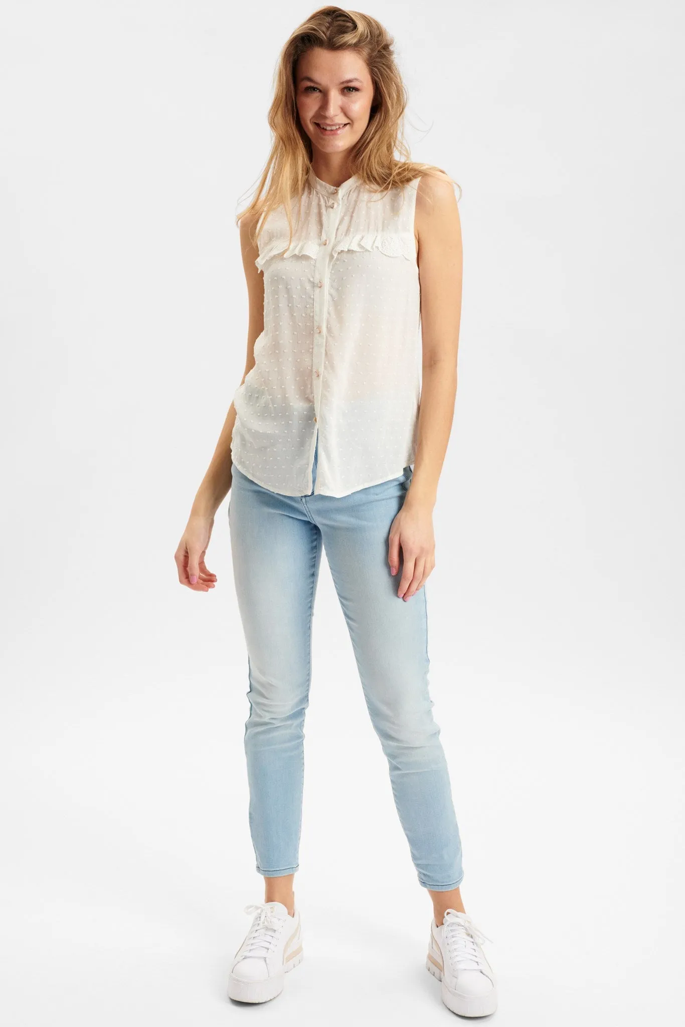 NUDENI SHIRT - Bright White