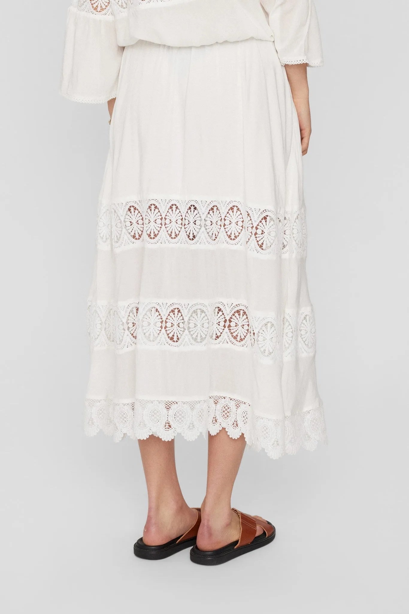 NUGAIA SKIRT - Bright White