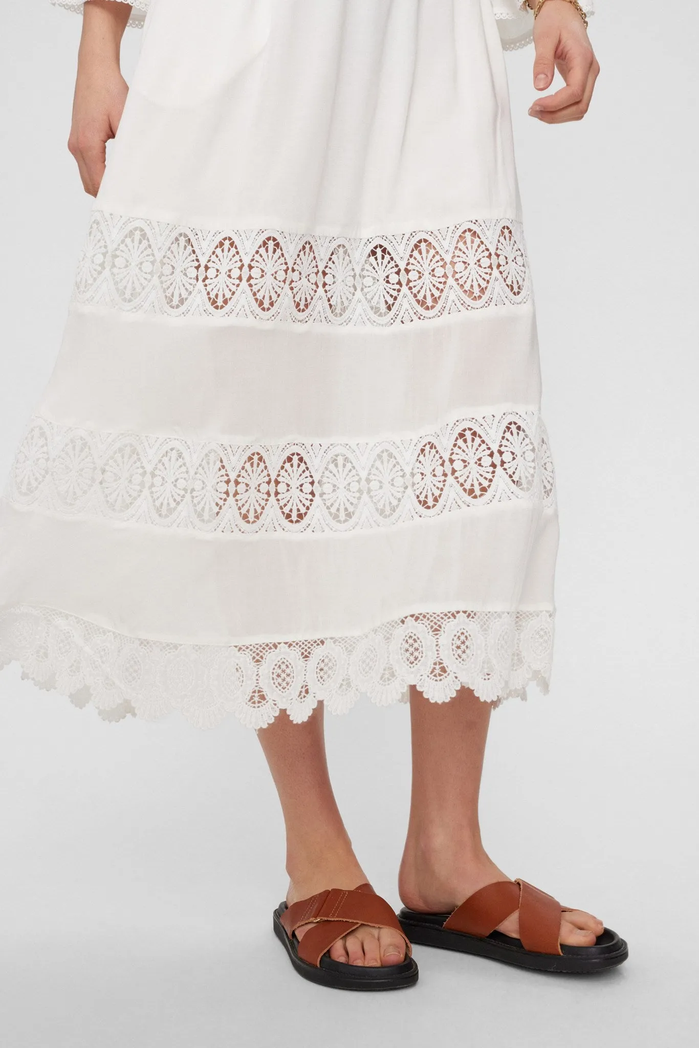 NUGAIA SKIRT - Bright White