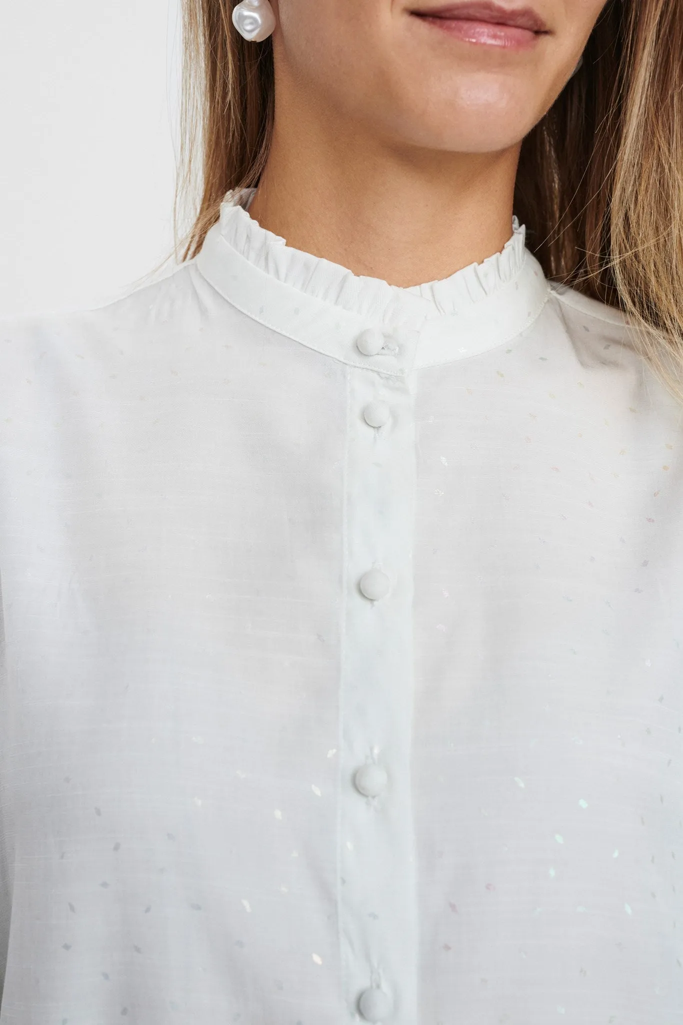NUHELENA SHIRT - Bright White