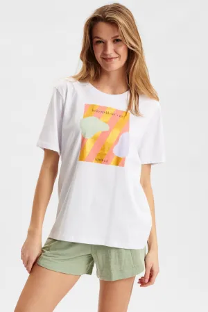 NUNUDEVORA TEE - Bright White