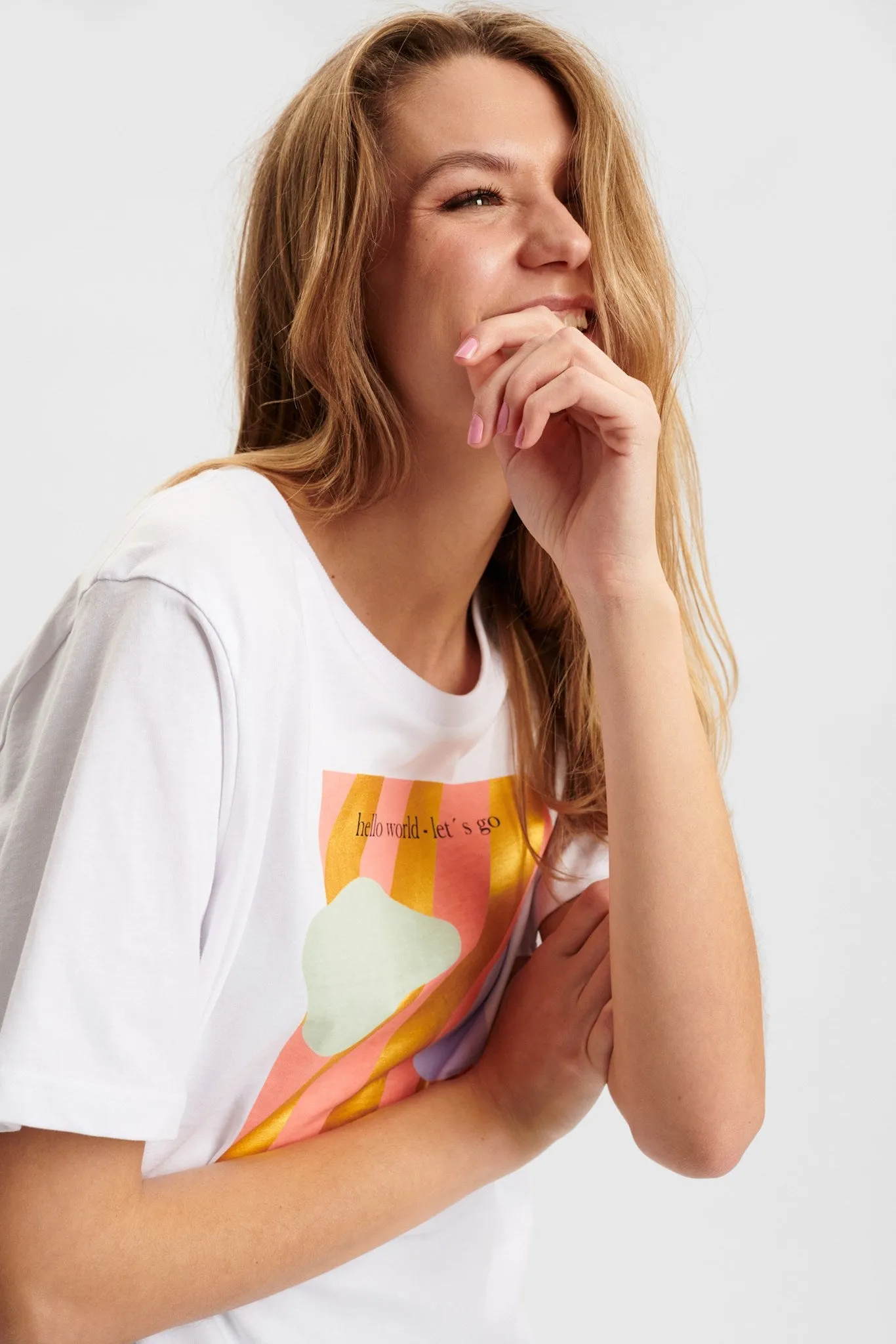 NUNUDEVORA TEE - Bright White