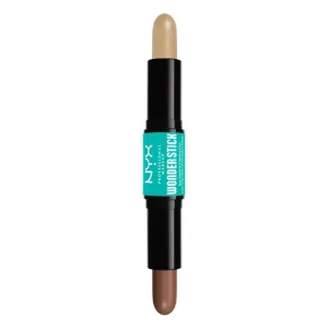 NYX Professional Makeup Wonder Stick 2-in-1 Highlight & Contour Universal Light - 0.28oz