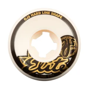 OJ Elite Skateboard Wheels Elite Hard line 99a - White