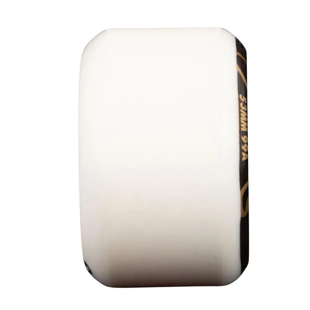 OJ Elite Skateboard Wheels Elite Hard line 99a - White