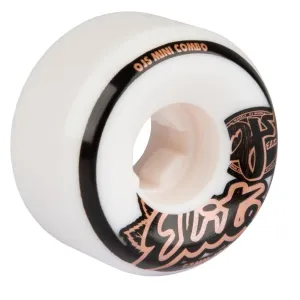 OJ Elite Skateboard Wheels Elite Mini Combo 101a - White