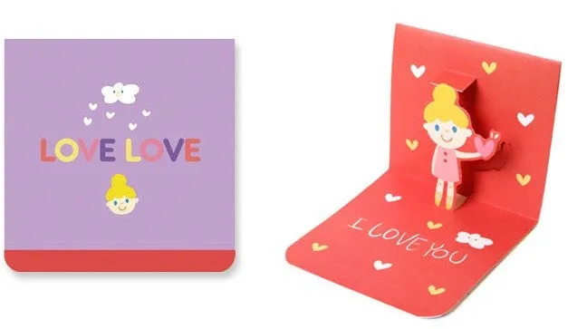 Okaytina Pop-Up Card - Love Love