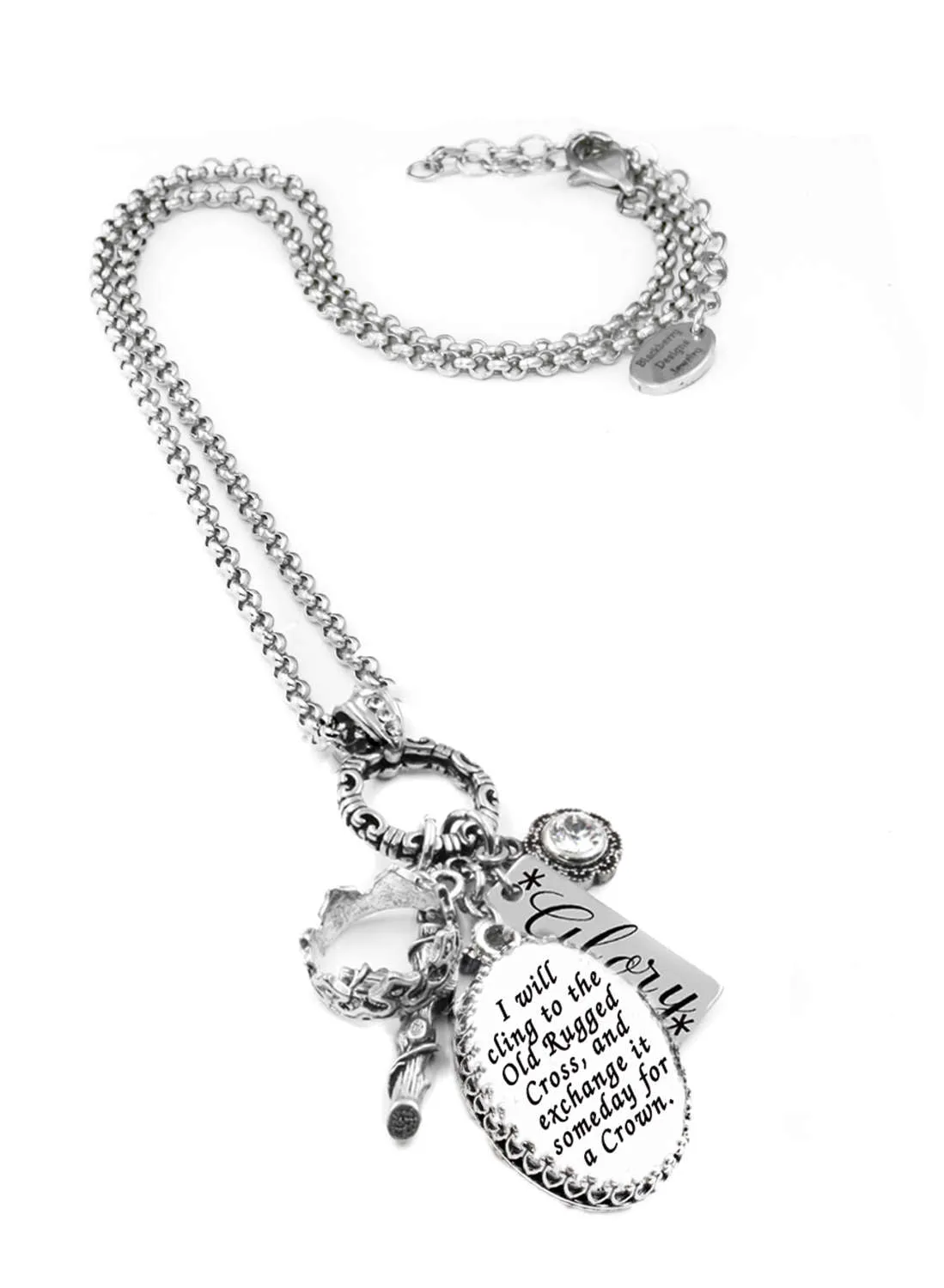 Old Rugged Cross Charm Necklace