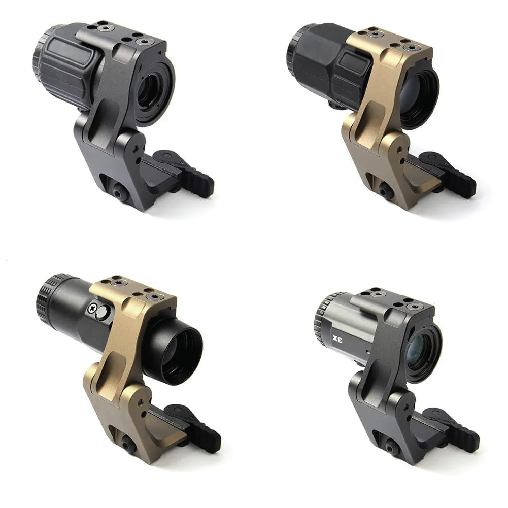 OMNI FAST Flip to Centre Magnifier Mount - FDE