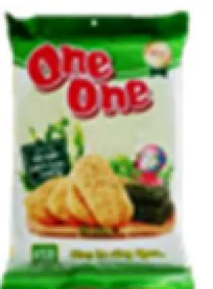 ONE ONE, RICE CRACKER SEAWEED 104G