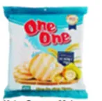 ONE ONE, RICE CRACKERS CORN FLAVOR 150G