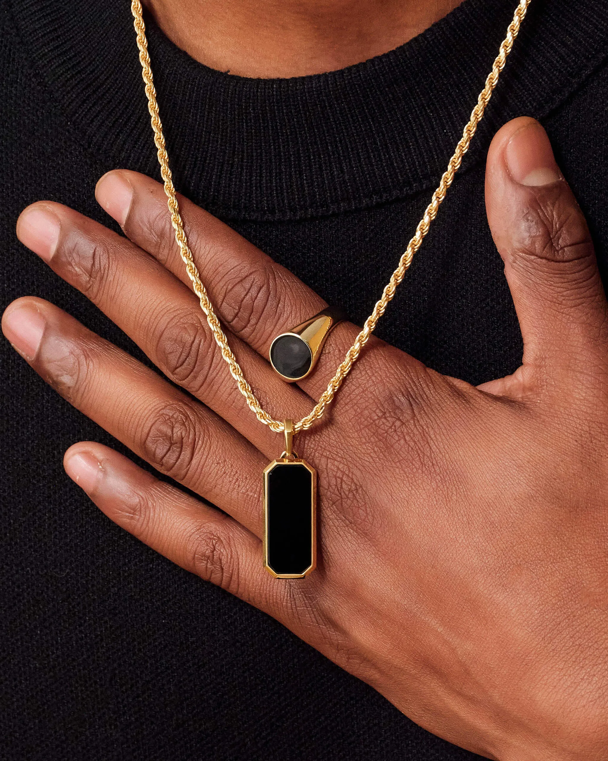 Onyx Beverly Pendant