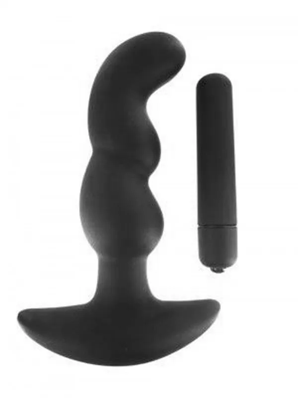 Onyx Vibrating Silicone Anal Plug