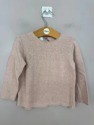 Opililai pale pink knit jumper 24m