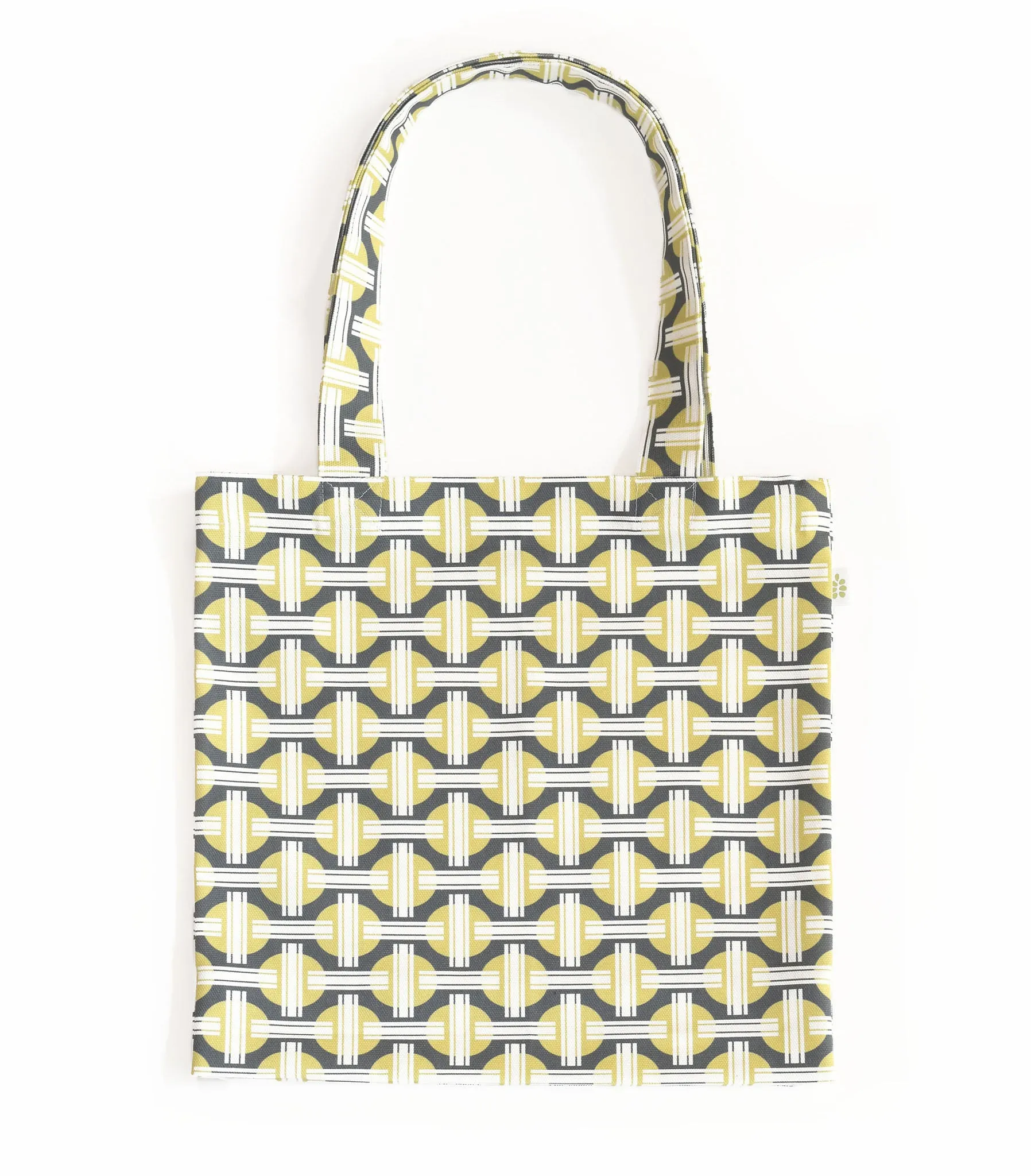 Orient Cotton Canvas Tote (15x15) – Moss Green